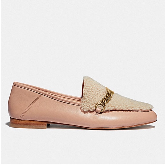 Coach Helena Loafer in Pale Blush/Natural - Picture 2 of 4